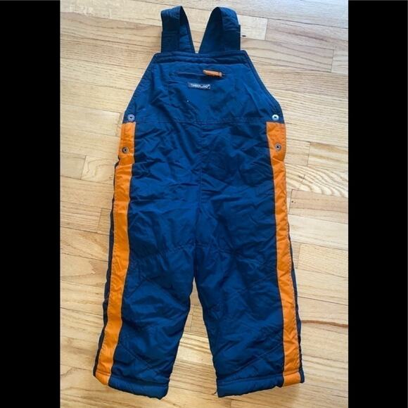 TIMBERLAND BOYS SQUALL BIBS SIZE 4T MINT - Picture 1 of 4